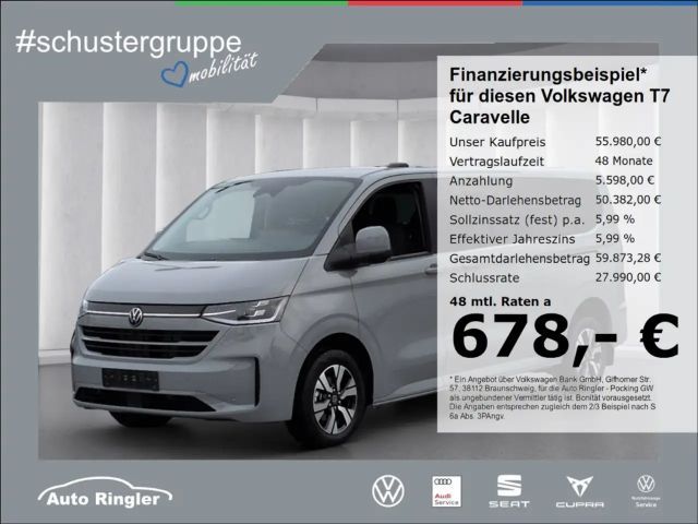 Volkswagen T7 Caravelle LR Style TDI*DSG StndHzg IQ-LED AHK 2026 Diesel