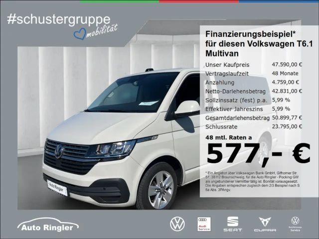 Volkswagen T6.1 Multivan 2.0 TDI Comfortline AHK-abnehmbar Navi Digitales C 2021 Diesel