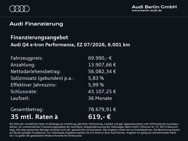 Audi Q4 e-tron