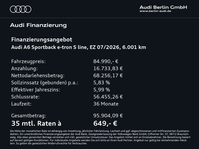 Audi A6 e-tron