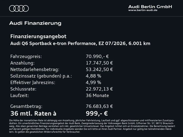 Audi Q6 e-tron