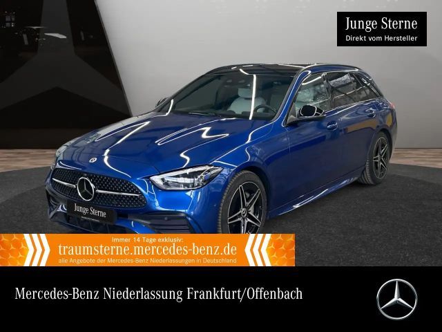 Mercedes-Benz C 220 d T 4M AMG+NIGHT+PANO+AHK+KAMERA+KEYLESS+9G 2023 Hybride / Diesel