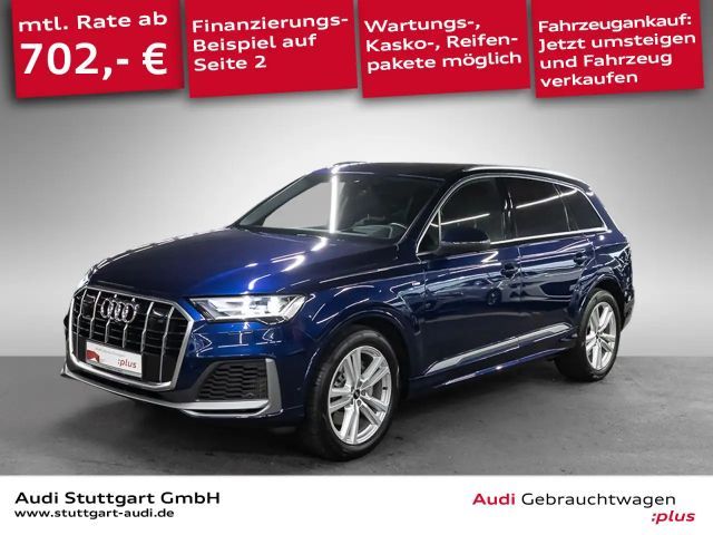Audi Q7 55 TFSI quattro S line Keyless Head Up 20'' 2022 Benzine