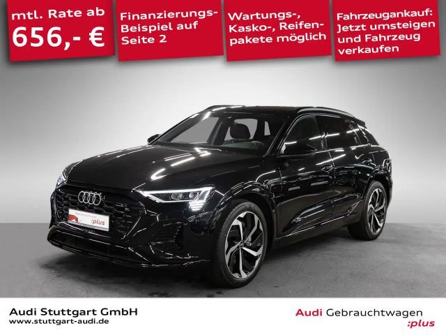 Audi Q8 e-tron 50 quattro S line Matrix Pano AHK 21'' 2023 Elektrisch