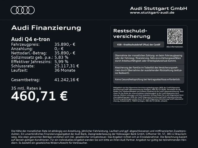 Audi Q4 e-tron