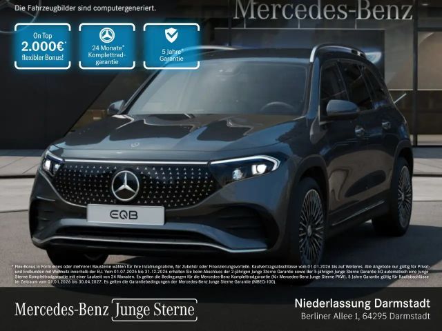 Mercedes-Benz EQB 300 4M AMG+20"+PREMIUM+AHK+360+MEMORY+HUD+SPUR 2025 Elektrisch
