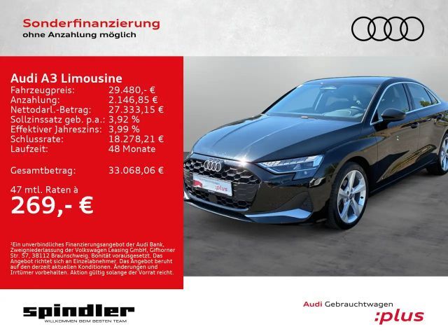 Audi A3 advanced TDI S-tronic/ CarPlay, LED 2025 Diesel