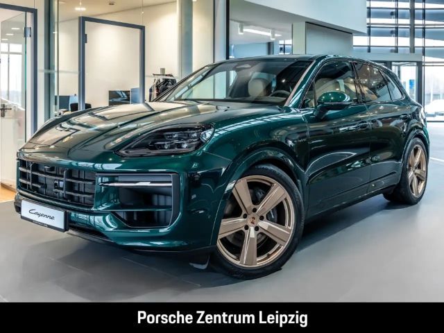 Porsche Cayenne E-Hybrid Black Edition FnW Jetgrün! InnoDrive Head 2026 Hybride / Benzine