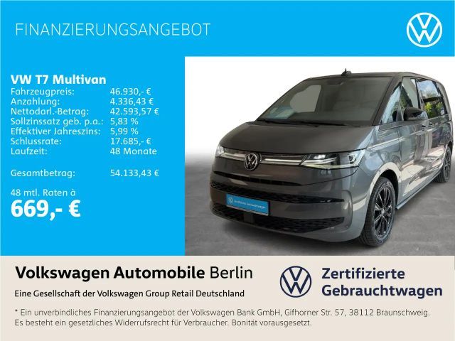 Volkswagen T7 Multivan Multivan Edition 2.0 TSI DSG Pano Navi Matrix SH 2022 Benzine
