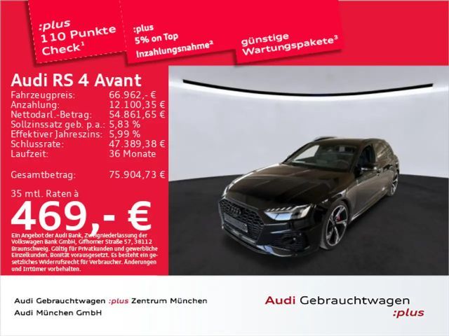 Audi RS4 RS4 Avant tiptr. RS-AGA/Virtual+/Kamera/Navi+ 2024 Benzine