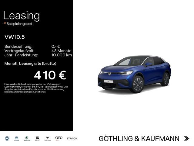 Volkswagen ID.5 Pro Performance*NAVI*WP*PANO*KAM*IQ.LIGHT* 2023 Elektrisch