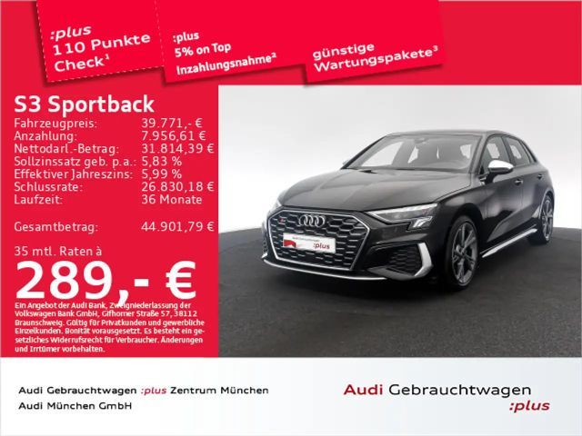 Audi S3 TFSI S tronic Navi+/Virtual 2024 Benzine