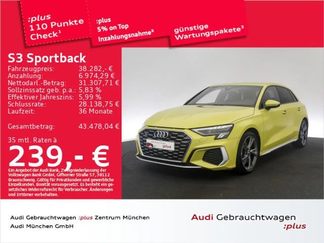 Audi S3 TFSI S tronic Navi+/ACC 2024 Benzine