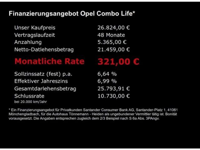 Opel Combo Life