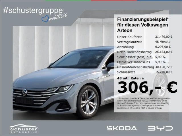 Volkswagen Arteon R-LINE 2.0TSI*DSG Panodach AHK Massage 2023 Benzine