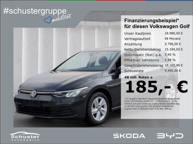 Volkswagen Golf VIII Life 1.5TSI*LED SHZ PDCv+h AppConn DAB 2023 Benzine