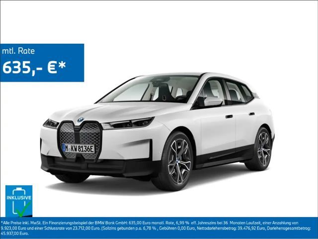 BMW iX Sport xDrive40/HUD/AHK/HarmanKardon/ACC/Leder 2023 Elektrisch