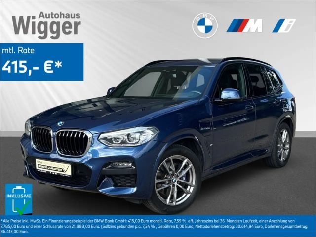 BMW X3 30e M Sport/AHK/Navigation/Teilleder/Tempomat 2021 Hybride / Benzine