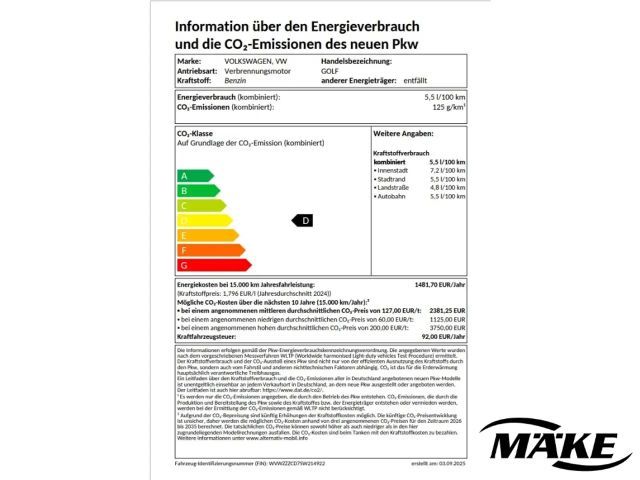 Volkswagen Golf