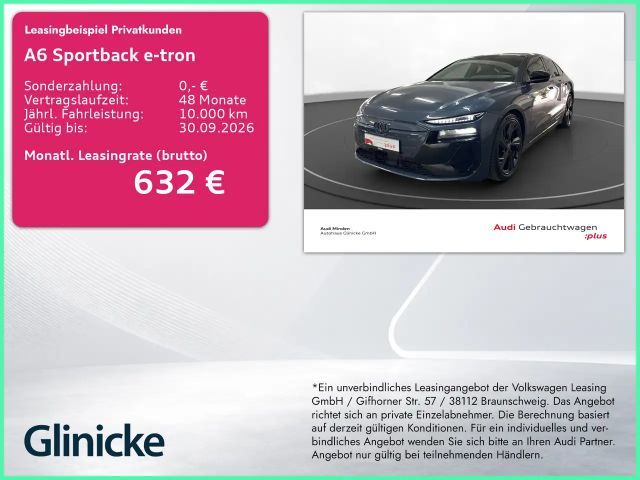Audi A6 e-tron S line AHK Pano LM 21" 360° 2025 Elektrisch