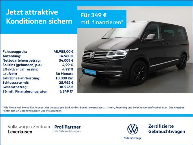 Volkswagen T6.1 Multivan Generation Six AHK STANDHZ LEDER 2022 Diesel