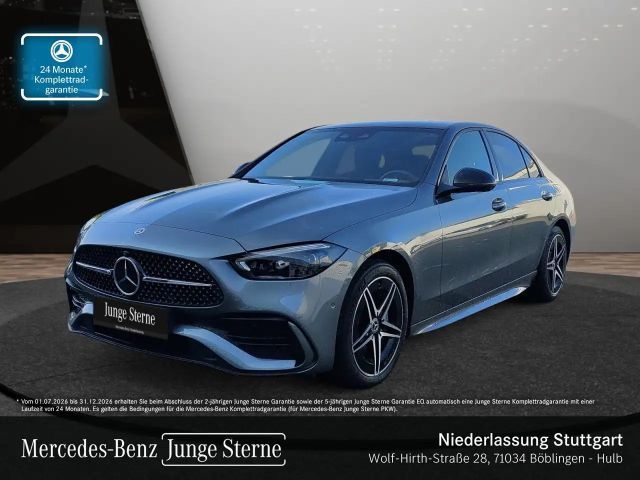 Mercedes-Benz C 300 e AMG+NIGHT+PANO+360+AHK+SITZKLIMA+KEYLESS 2023 Hybride / Benzine