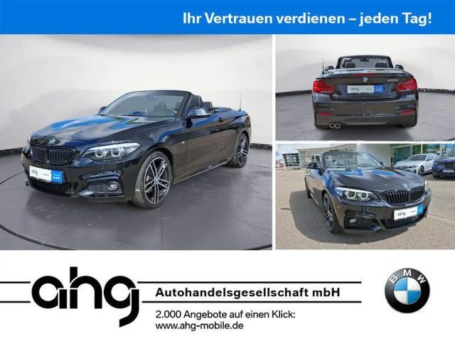 BMW 220 i Steptronic Cabrio M Sport Navi Prof. PDC 2022 Benzine