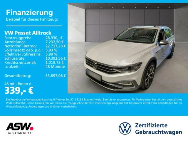 Volkswagen Passat Alltrack Passat Variant Alltrack 2.0TDI 4M DSG PANO Stdhz 2021 Diesel