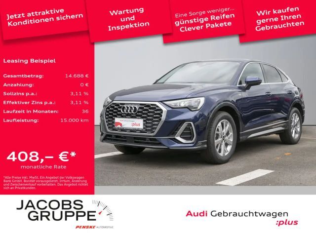 Audi Q3 Sportback 35 TFSI S line AHK/Navi Plus/Virt.Cockpit/Smartphone Inte 2025 Benzine