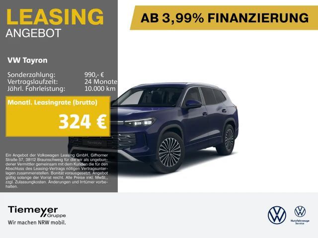 Volkswagen Tayron 2.0 TSI 4M ELEGANCE STHGZ MATIX AHK HuD 2025 Benzine