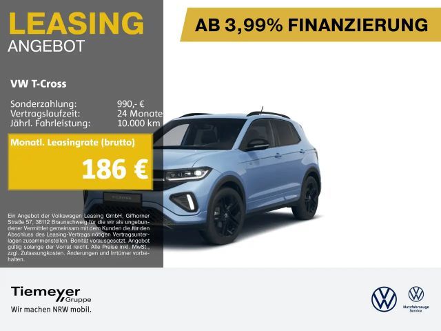 Volkswagen T-Cross 1.5 TSI DSG R-LINE BLACK LM18 MATRIX SOU 2026 Benzine