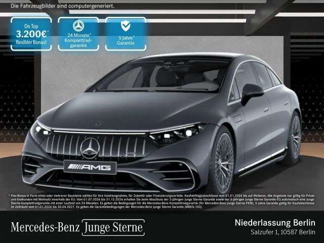 Mercedes-Benz EQS 53 AMG 4M Driversp Fahrass Fondent Airmat Pano 2023 Elektrisch