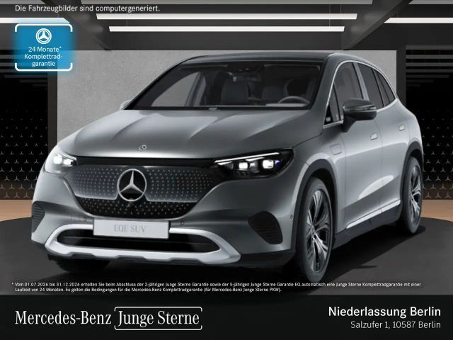 Mercedes-Benz EQE SUV EQE 350 4M AVANTG+PANO+360+AHK+BURMESTER+KEYLESS 2025 Elektrisch