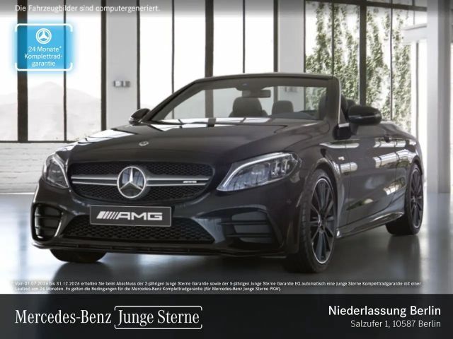Mercedes-Benz C 43 AMG C 43 Cabrio 4M AMG+NIGHT+MULTIBEAM+BURMESTER+9G 2022 Benzine