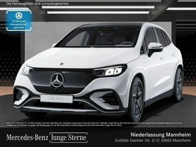Mercedes-Benz EQE SUV EQE 350 4M AMG+PANO+360+AHK+LED+TOTW+KEYLESS 2025 Elektrisch