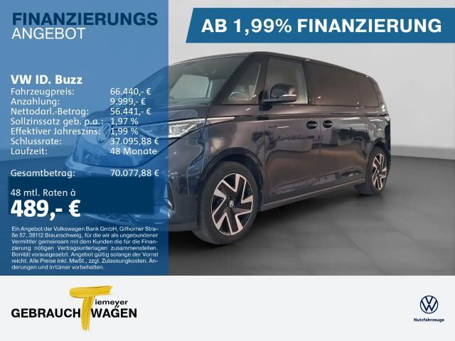 Volkswagen ID. Buzz ID.Buzz GTX LR LANG 7-SITZE 360 ACC WÄRMEPUMPE 2025 Elektrisch