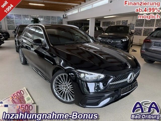 Mercedes-Benz C 180 T+AMG+19 Zoll+schwarzerHimmel+AHK+Memory+DISTRONIC 2025 Benzine