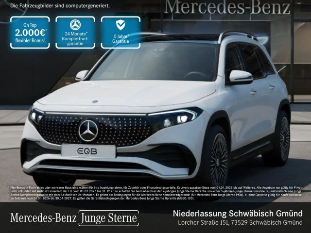 Mercedes-Benz EQB 300 4M AMG+20"+PREMIUM+PANO+360+MEMORY+HUD 2025 Elektrisch