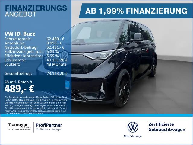 Volkswagen ID. Buzz ID.Buzz GTX AHK ACC HuD HK LM21 WÄRMEPUMPE 2025 Elektrisch