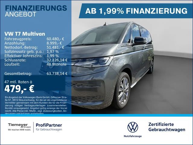 Volkswagen T7 Multivan HYBRID ALLRAD STYLE AHK PANO 360 ACC 2025 Hybride / Benzine