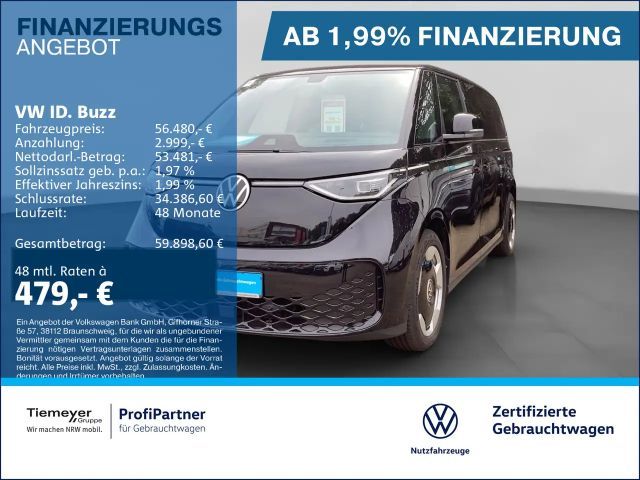 Volkswagen ID. Buzz ID.Buzz LR LANG PRO SMART-GLAS-PANO 360 HuD 2025 Elektrisch