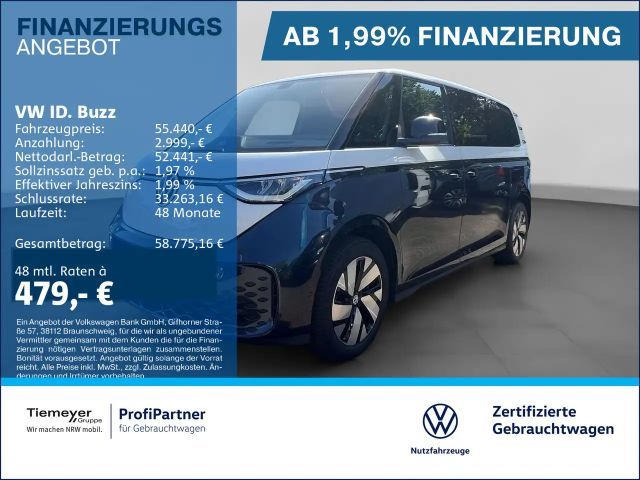 Volkswagen ID. Buzz ID.Buzz LR LANG PRO ACC 360 HUD HARMAN-KARDON 2025 Elektrisch