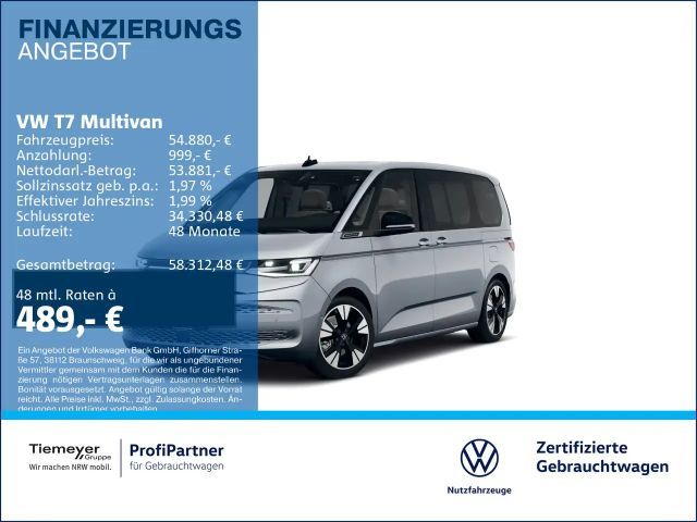 Volkswagen T7 Multivan STYLE 360 PANO LM19 eKLAPPE eTÜREN 2025 Diesel