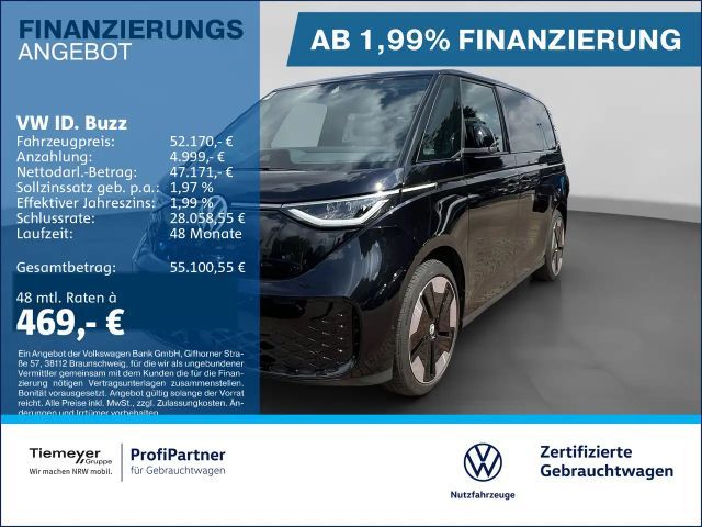 Volkswagen ID. Buzz ID.Buzz GOAL LM21 ACC eKLAPPE KAMERA NAVIPRO 2025 Elektrisch