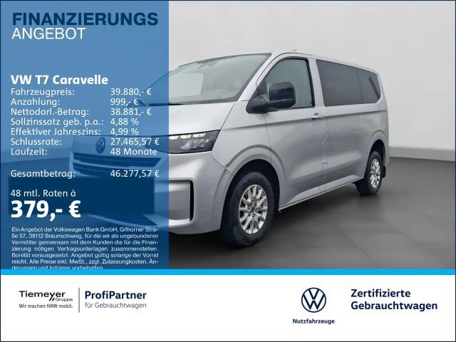 Volkswagen T7 Caravelle LIFE 9-SITZE ALLWETTER SITZH 2025 Diesel
