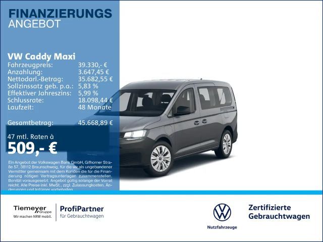 Volkswagen Caddy HYBRID NAVI 7-SITZE KUNSTLEDER 2025 Hybride / Benzine