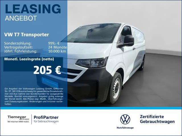 Volkswagen T7 Transporter Kasten LR LANG 3SITZE NAVI KAMERA 2025 Diesel