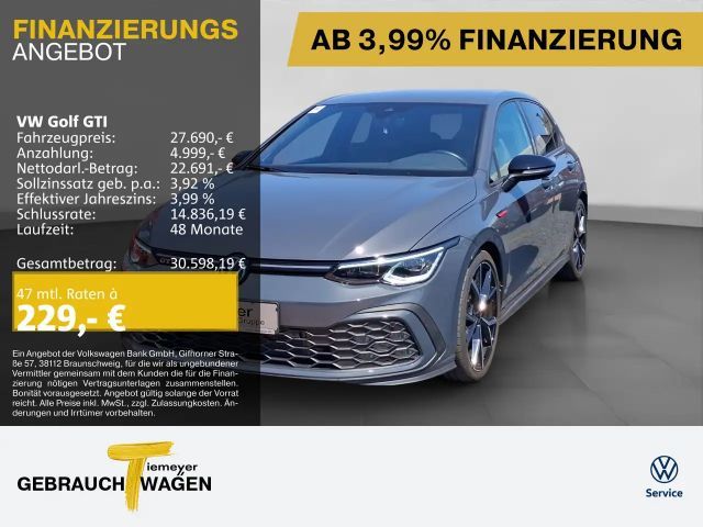 Volkswagen Golf GTI BLACK STYLE LM19 IQ.LIGHT H+K NAVI+ 2024 Benzine