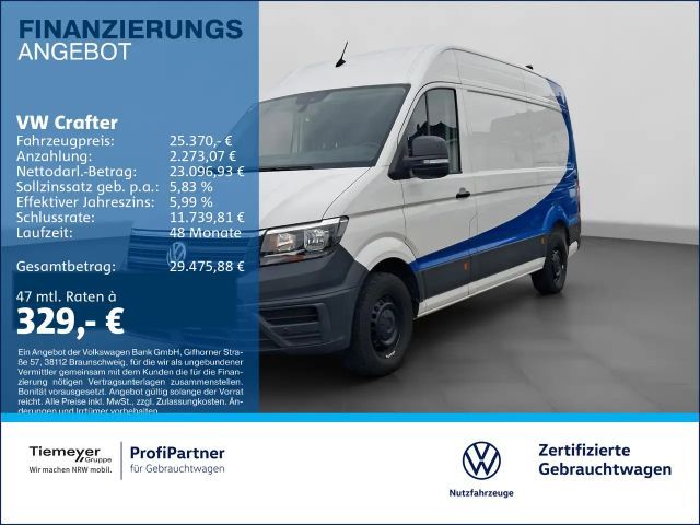 Volkswagen Crafter 35 Kasten MR HD 3-SITZE STD.HZ KAMERA 2022 Diesel
