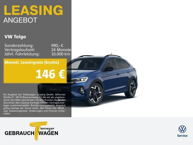 Volkswagen Taigo 1.0 TSI R-LINE NAVI KAMERA AHK ACC 2025 Benzine